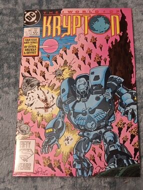 DC Comics Krypton # 2 1988 Vintage